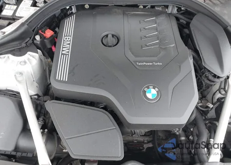 2021 BMW 530I xDrive из США, поврежденный, VIN WBA13BJ08MCF06654